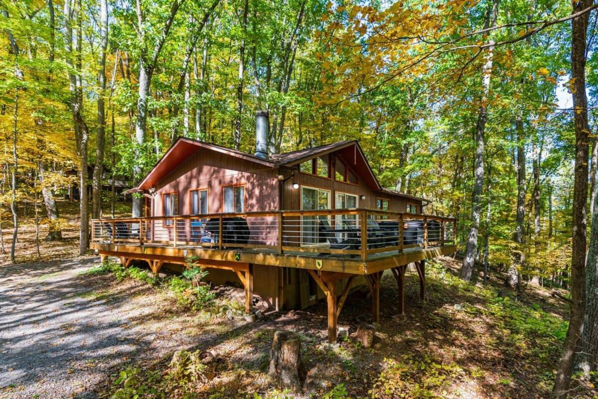 Chalet W Hot Tub, Large Deck, Grill, & Fast Wifi 伯克利斯普林斯 外观 照片